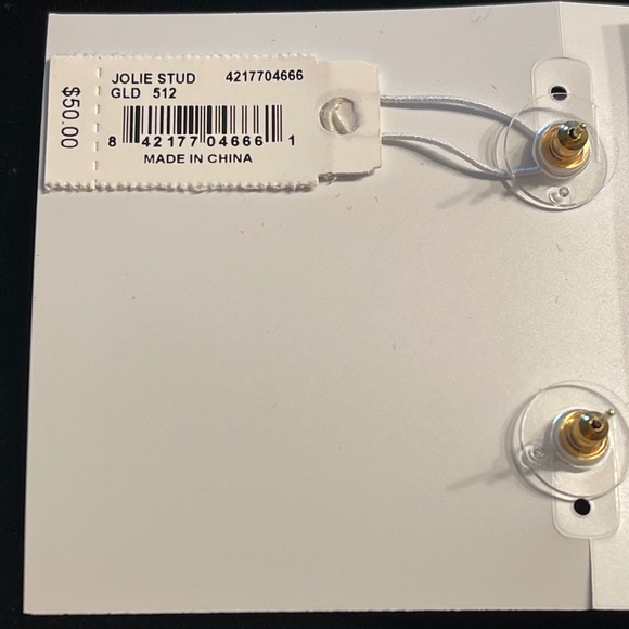 Kendra Scott | Jolie Stud Gold Earrings - Picture 4 of 4